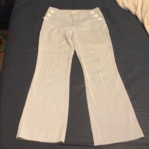 Banana Republic Martin Fit Striped Pants Sz 4